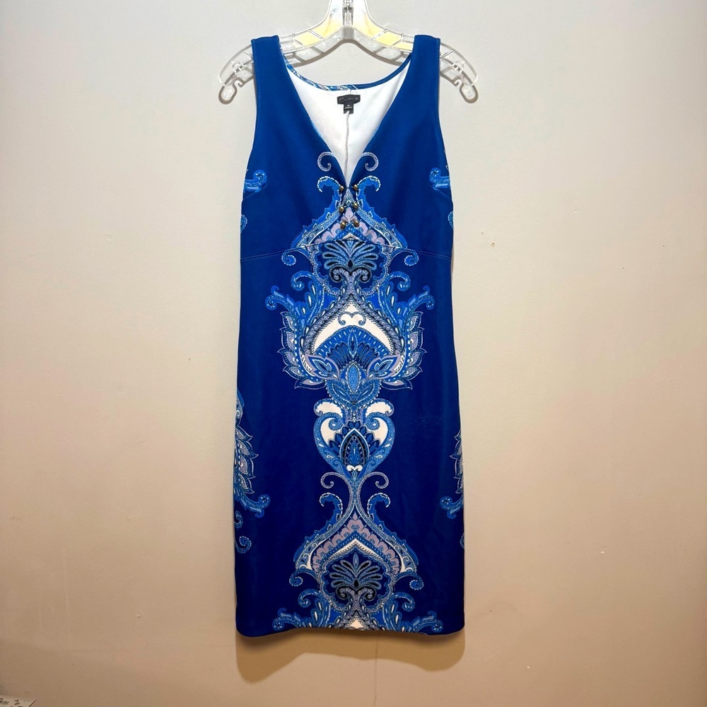 BOLD elements Royal‎ Blue Midi Dress